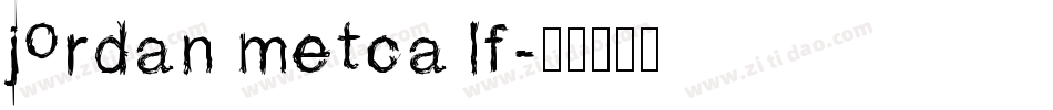 jordan metcalf字体转换